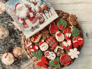 ilustrasi hampers untuk ide bisnis natal